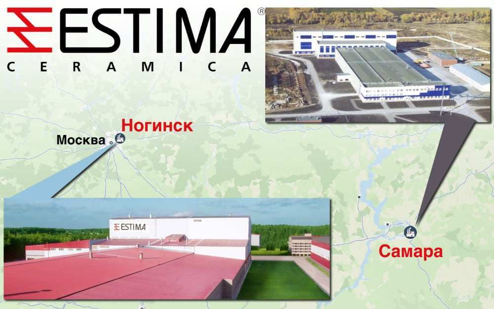 Компания Эстима - первопроходец на рынке керамогранита России