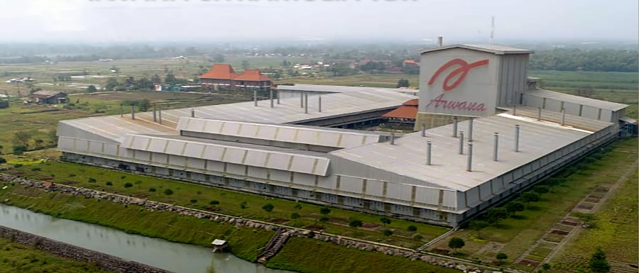 Завод по Производству керамической плитки в Индонезии