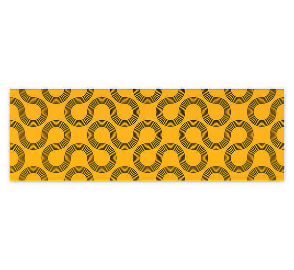 картинка Керамическая плитка настенная Spin Yellow Black Geo SPI-WTU061 250*750 от магазина Фристайл