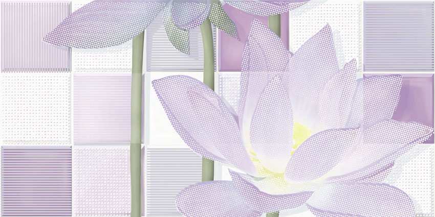картинка Декор настенный Lotus 2 DW9LTS202 249*500 от магазина Фристайл