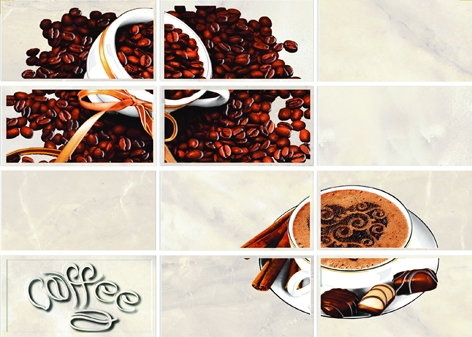 картинка Декор настенный Latte светло-бежевый Coffe 2 LT2M302 25x35 от магазина Фристайл