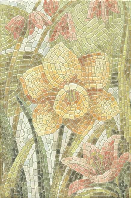 картинка Декор Летний сад HGD-A144-880L Лилии лаппатированный 200х300 от магазина Фристайл