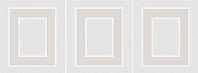 картинка Декор Вилланелла MLD-A68-15000  Геометрия белый 150х400 от магазина Фристайл