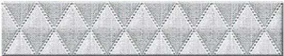 картинка Бордюр Illusio Grey Geometry 6,2х31,5 от магазина Фристайл