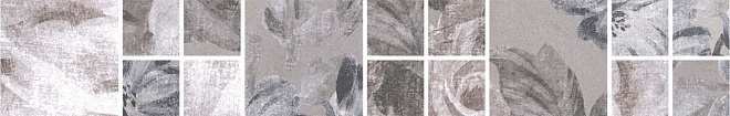 картинка SG186\002	Бордюр Александрия серый мозаичный от магазина Фристайл