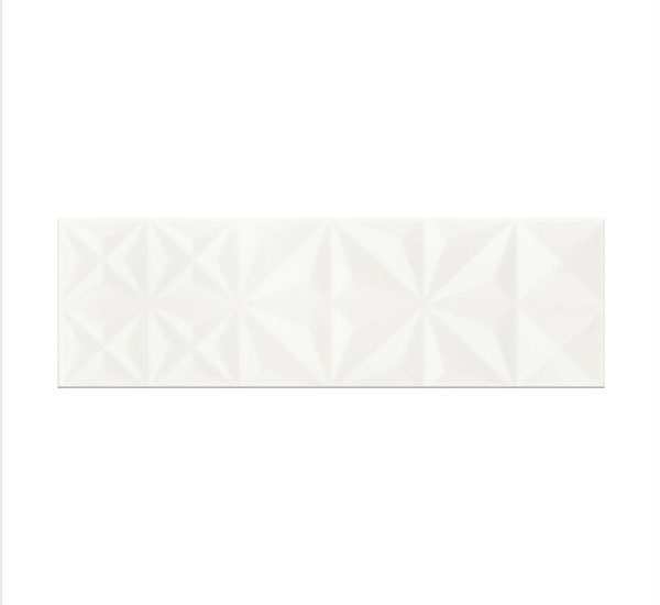 картинка Керамическая плитка настенная White Glossy Squares Structure Pret-a-Porter WHM-WTU051 250*750 от магазина Фристайл
