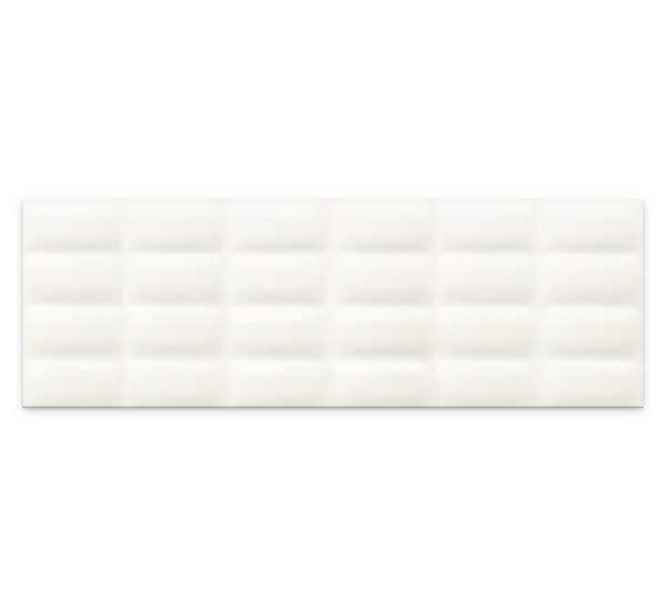 картинка Плитка настенная Pret-a-Porter White Glossy Pillow Structure WHM-WTU052 250*750 от магазина Фристайл